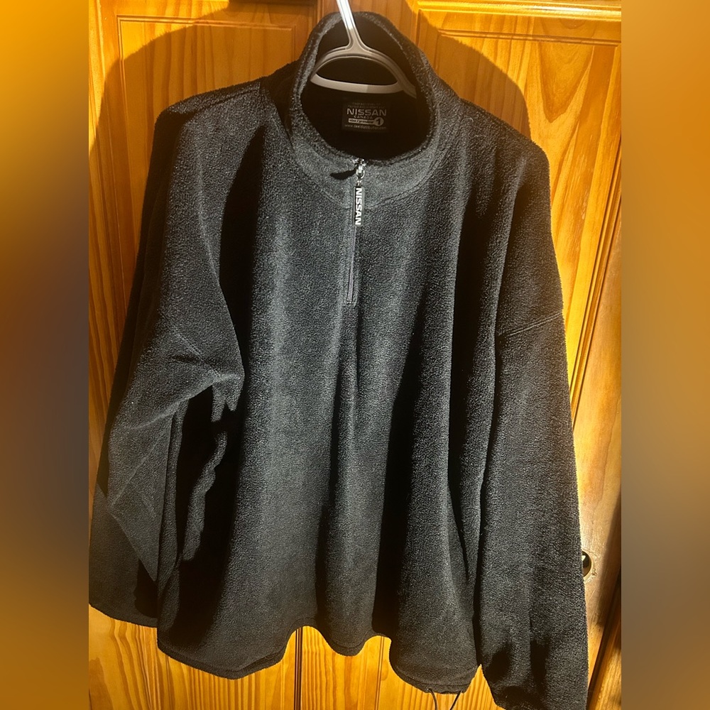 Vintage Nissan Fleece Pullover Sweater Dealership Sweatshirt 240sx 300zx Altima